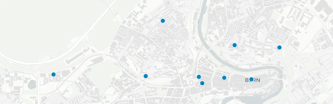 Karte Bern