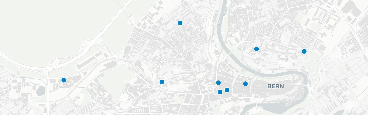 Karte Bern