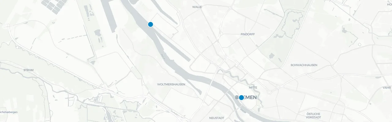 Karte Bremen