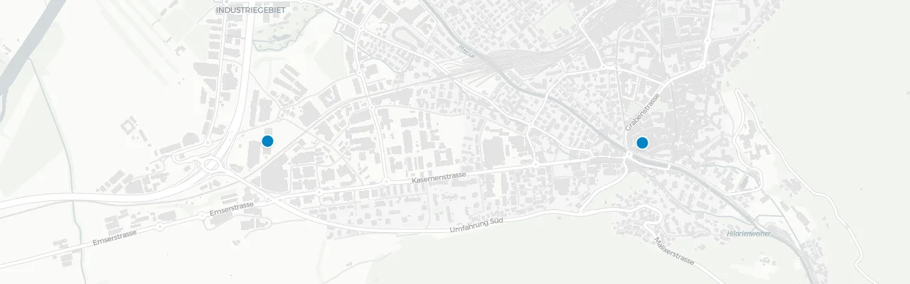 Karte Chur