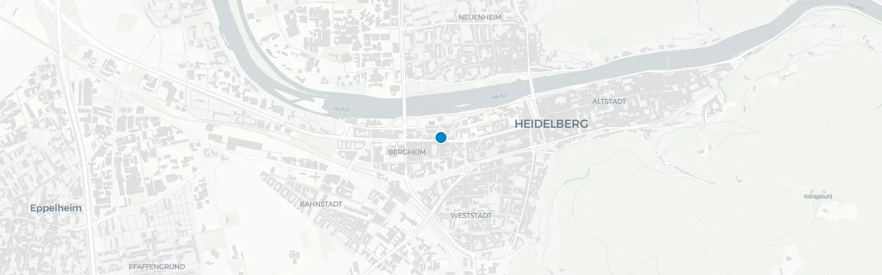 Karte Heidelberg