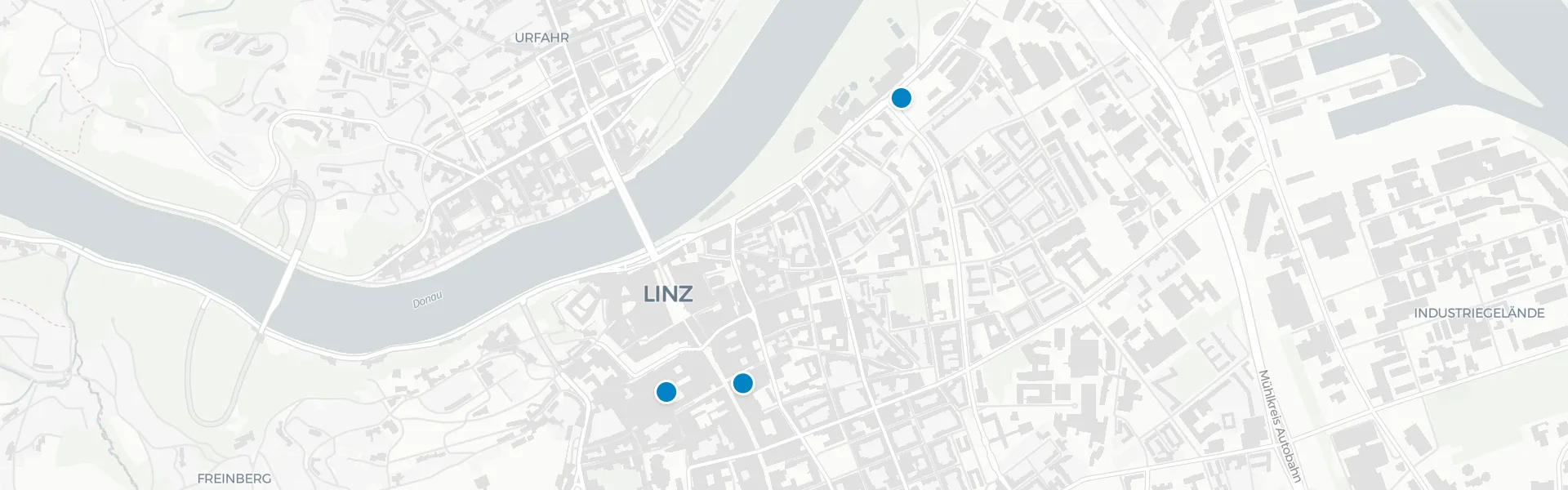 Karte Linz