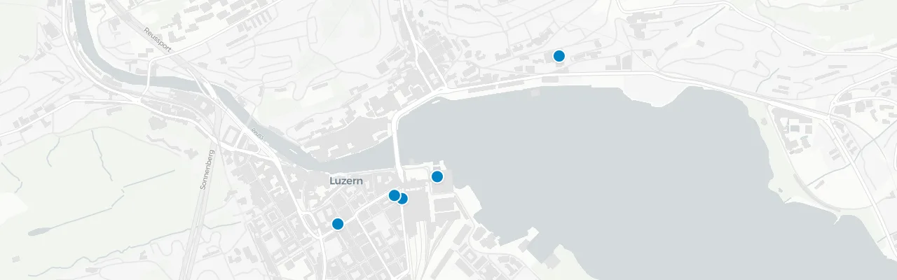 Karte Luzern