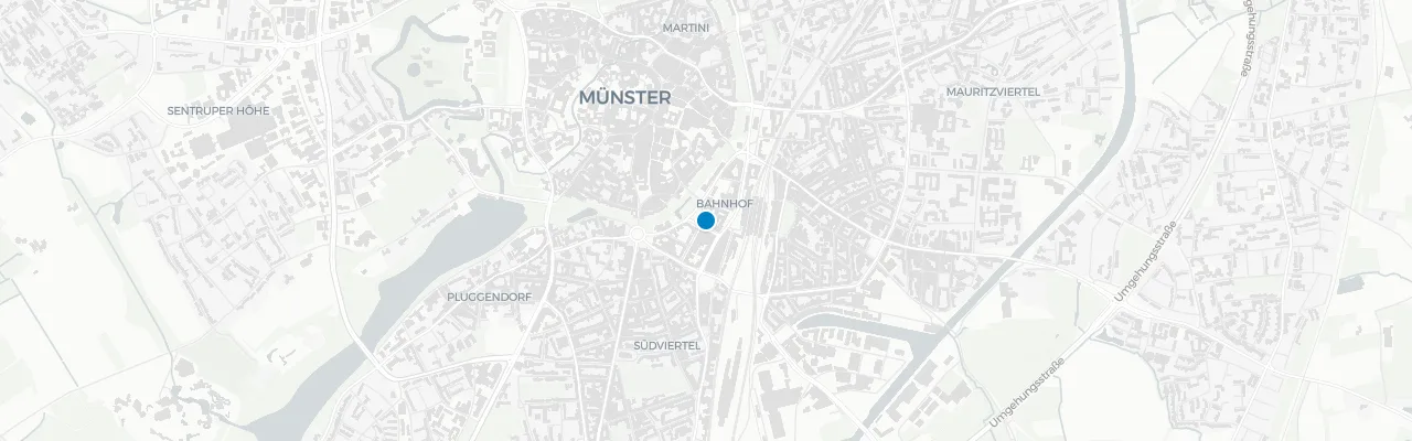 Karte Münster
