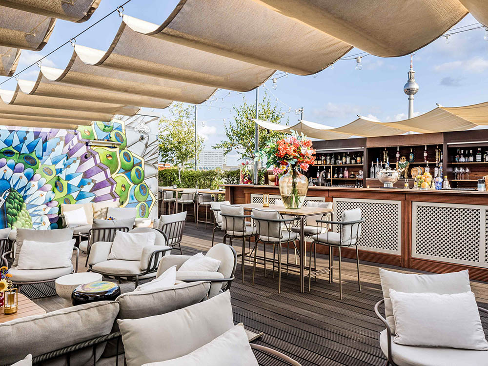 Hotel AMANO Grand Central – Rooftop in Berlin