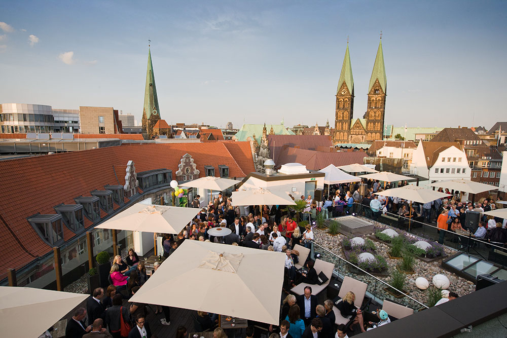 Roof Lounge at ATLANTIC Grand Hotel Bremen – Rooftop in Bremen